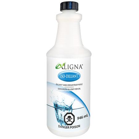 LIGNA - Iso-Diluant – Diluent for Oil – Odourless Thinner 500 mL - Fractal Designs Inc