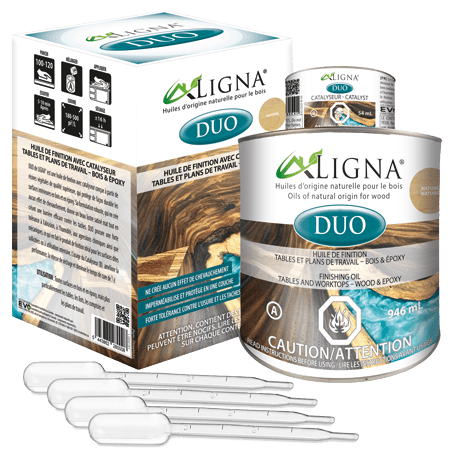 LIGNA - DUO – Finishing Oil with Catalyst 1L - Fractal Designs Inc