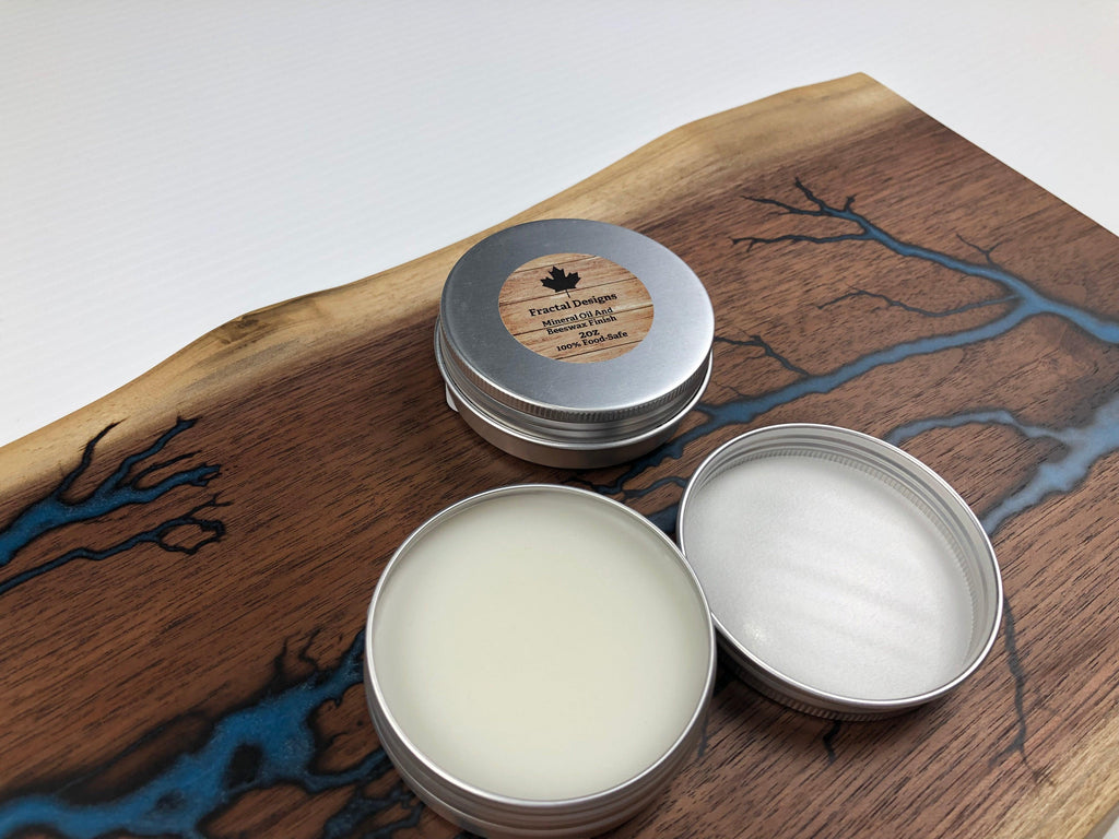 Mineral Oil and Beeswax Finish - 2oz - Fractal Designs Inc