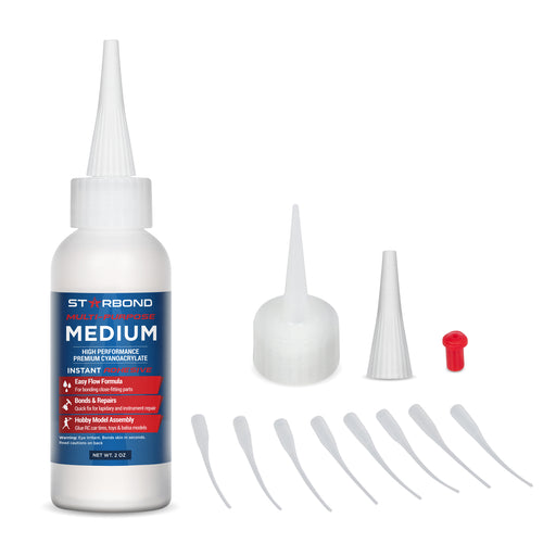 Starbond Medium CA Glue, 2 oz - Fractal Designs Inc
