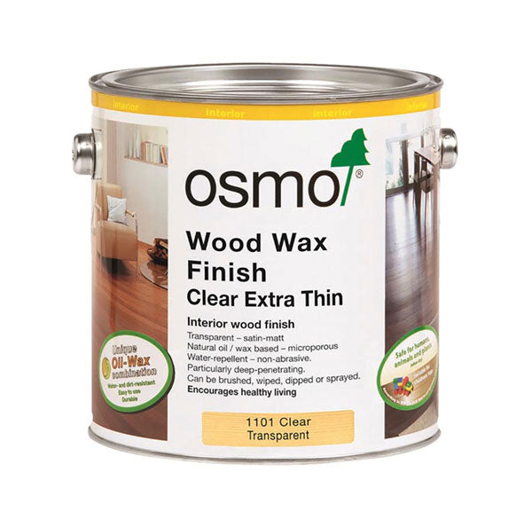 OSMO Wood Wax Finish Clear Extra Thin 750 mL - Fractal Designs Inc