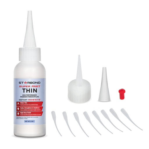 Starbond Super Fast Thin CA Glue, 2 oz - Fractal Designs Inc