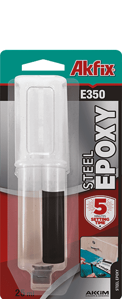 E350 Black Quick Setting Epoxy 25 ML