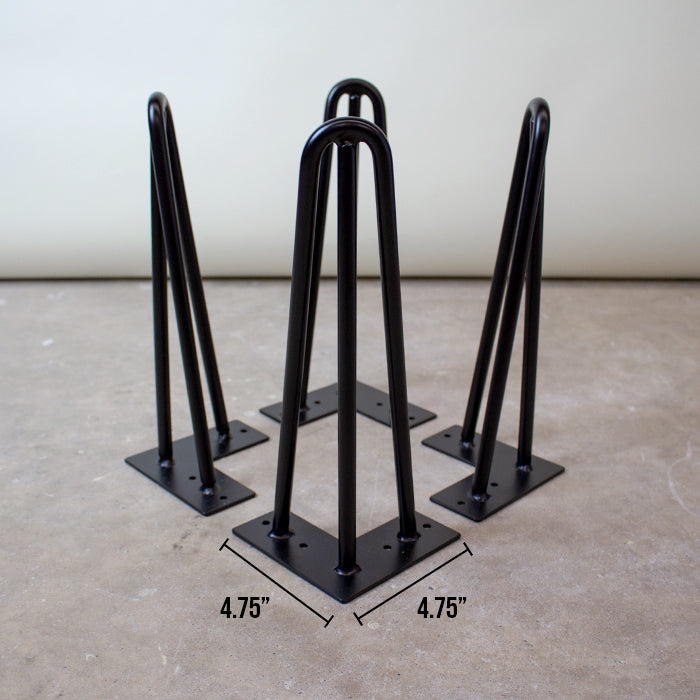 12" Hairpin Legs - Set of 4 - Fractal Designs London Ontario