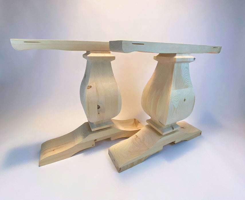 Patas de mesa con caballete - Base de mesa con molinete