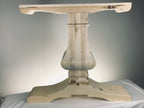 Wooden Trestle Table Leg - Chalice Table Base - Fractal Designs Inc