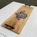 Custom Toronto Maple Leafs Charcuterie Board - Fractal Designs Inc