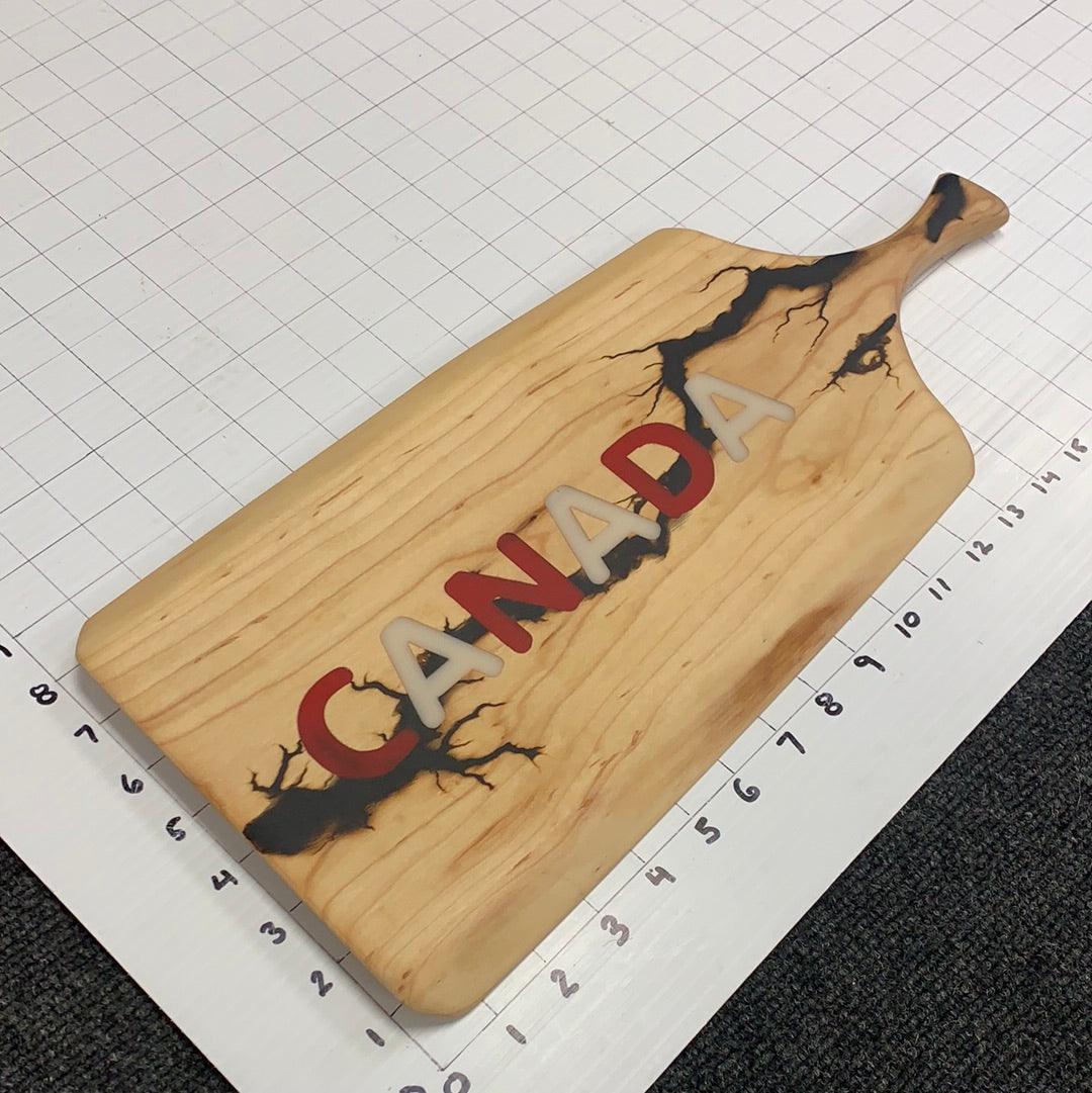 Canadian/Canada Custom Charcuterie Board - Fractal Designs Inc