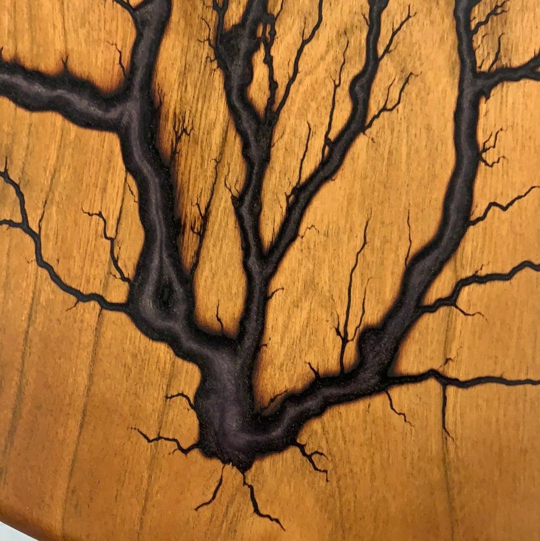 14.5" Wood Lazy Susan - Kitchen Turntable Table Serveware - Fractal Designs Inc