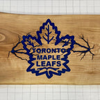 Custom Toronto Maple Leafs Charcuterie Board - Fractal Designs Inc