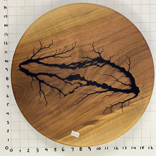 15" Wood Lazy Susan - Kitchen Turntable Table Serveware - Fractal Designs Inc