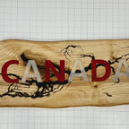 Canadian/Canada Custom Charcuterie Board - Fractal Designs Inc