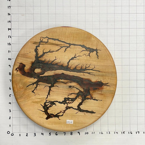 14" Wood Lazy Susan - Kitchen Turntable Table Serveware - Fractal Designs Inc