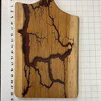 Wood Charcuterie Board Serveware With Handle - Fractal Designs Inc
