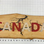 Canadian/Canada Custom Charcuterie Board - Fractal Designs Inc