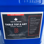 Table Top & Art epoxy 1:1 ratio (Price per 10L kit) - Fractal Designs Inc