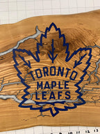Custom Toronto Maple Leafs Charcuterie Board - Fractal Designs Inc
